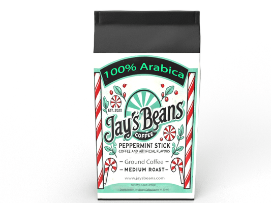 New Peppermint Stick coffee - Jays Beans