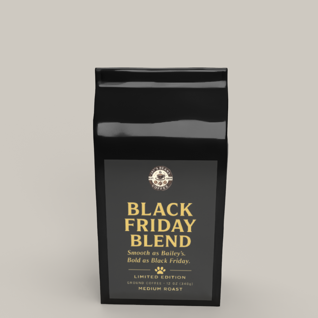 Black Friday Blend – Limited Edition Medium Roast Coffee | Jay’s Beans Coffee