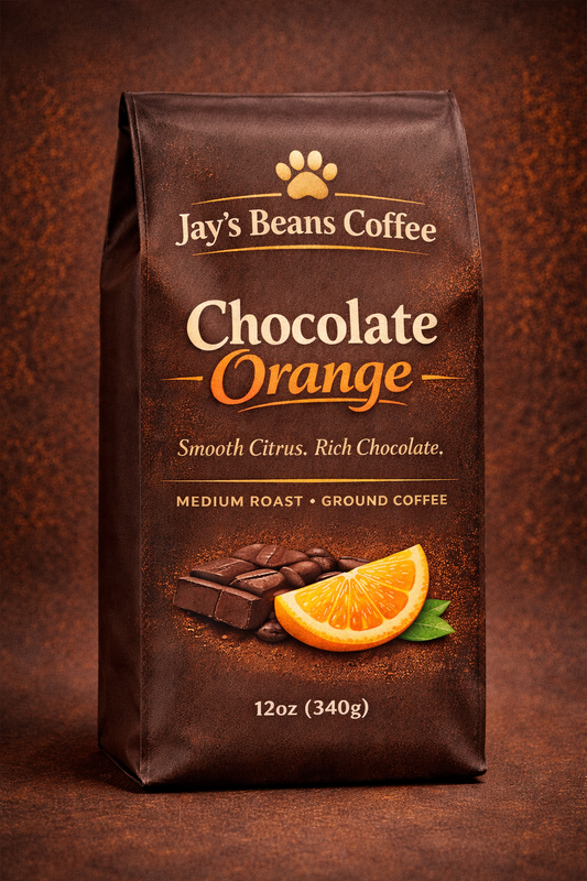 Chocolate Orange Flavored Coffee