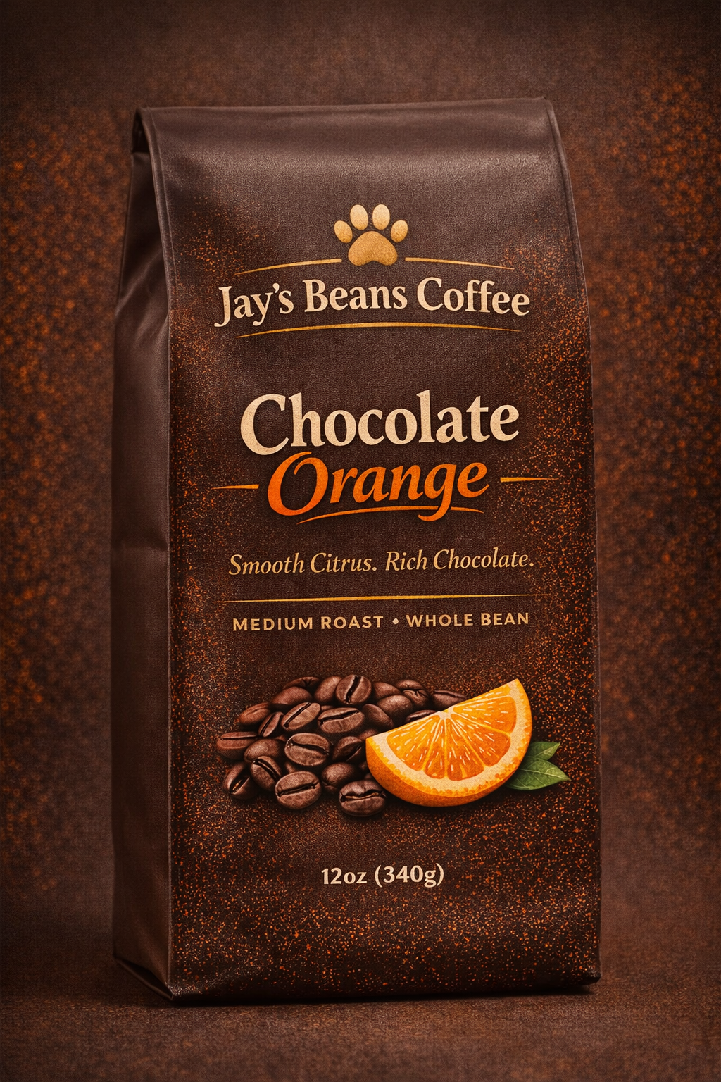 Chocolate Orange Flavored Coffee