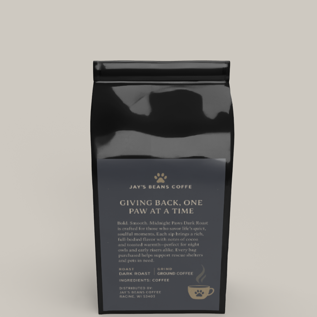 Midnight Paws Dark Roast Coffee