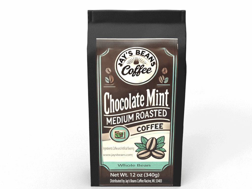 Chocolate Mint Coffee - Jays Beans