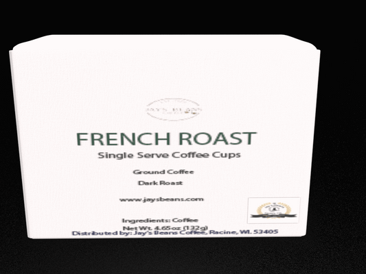 French Roast Single Serve - Jays Beans