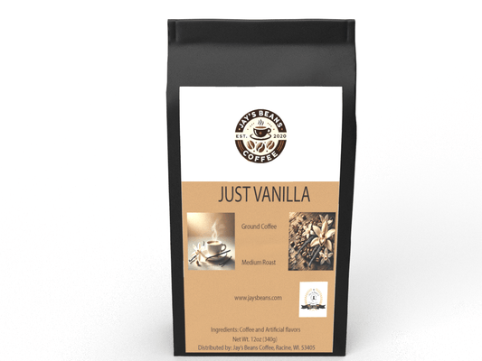 Just Vanilla Flavored Coffee - Jays Beans