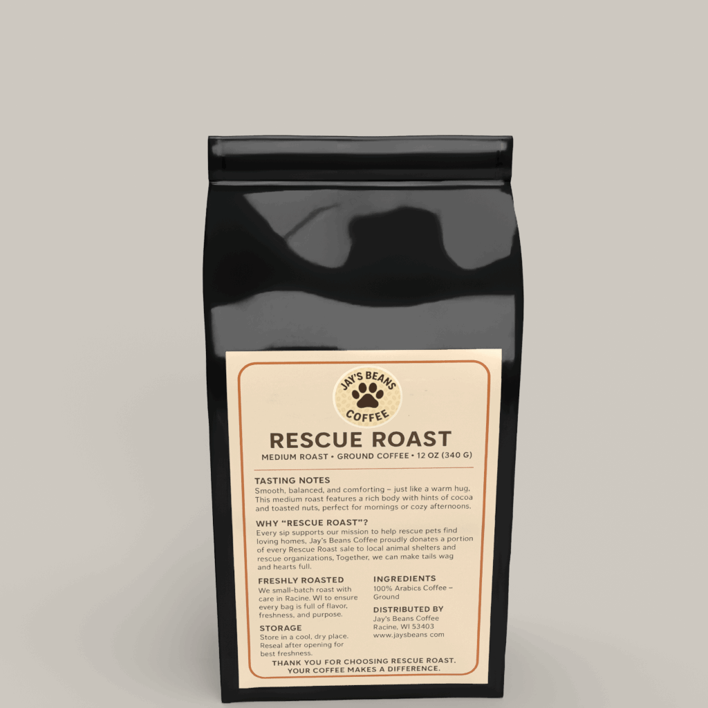 Rescue Roast Gift Box – Coffee & Dog Treats by Jay’s Beans Coffee