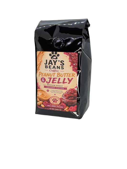 Peanut Butter and Jelly flavored coffee