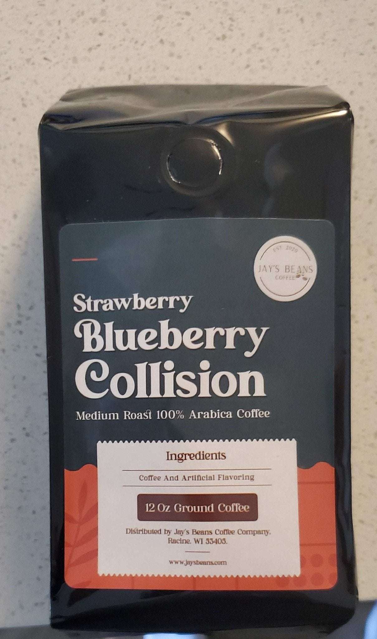 Strawberry / Blueberry Collison Coffee - Jays Beans